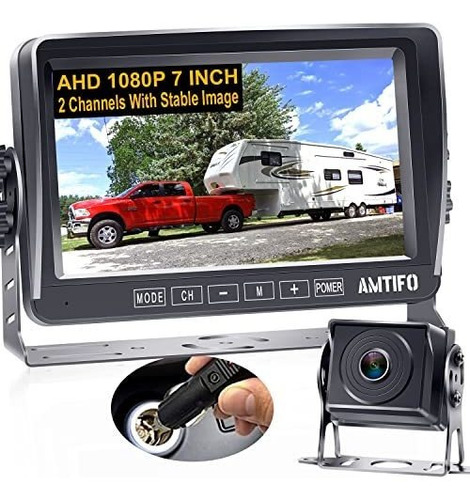Rv Backup Camera Ahd 1080p Rear View Camera System For Truck