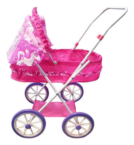 Coche Para Mellizos Carrito Para Muñecas Bebes Juguete