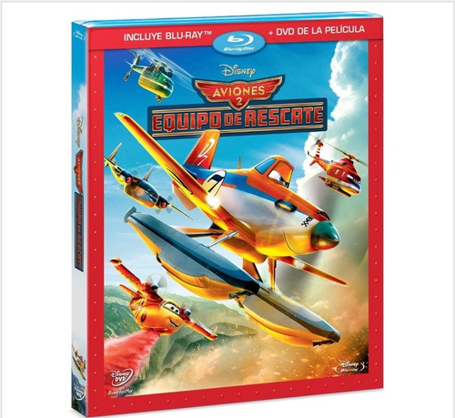 Aviones 2  Equipo De Rescate  Con Slipcover Bluray +dvd 