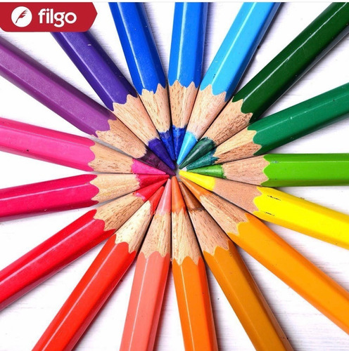 Lapices Lapiz Filgo Pinto Caja X 48 Unidades Colores Largos