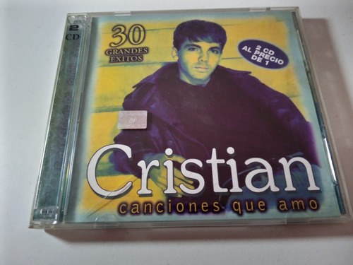 Cristian Castro - Canciones Que Amo Cd Doble 