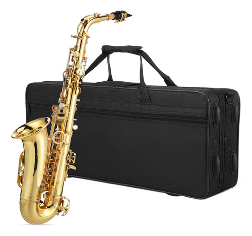 Saxofón Alto En Mi Bemol Baja De Categoría Latón Profesional