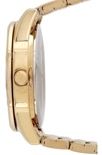 Imagen 2 de 5 de Reloj Muje Dorado Casio Ltp-1130n-7brdf /relojería Violeta