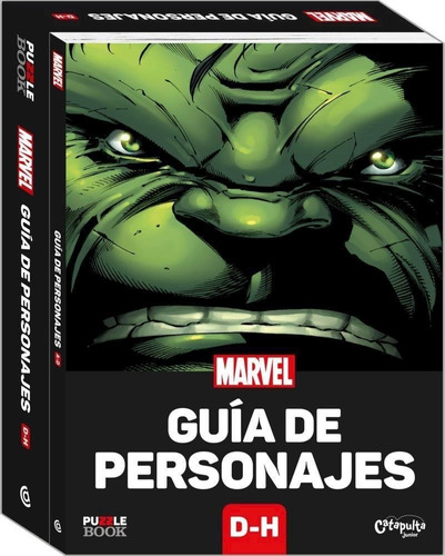 Marvel Guía De Personajes D-h Hulk Puzzle Book