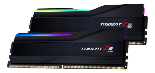 Memoria Ram Ddr5 Gskill Trident Z 32 Gb (negro) Rgb 5600mhz