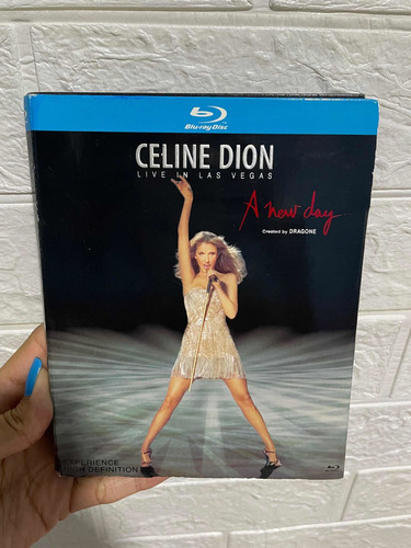 Bluray: Celine Dion Live In Las Vegas A New Day Importado (Usado)