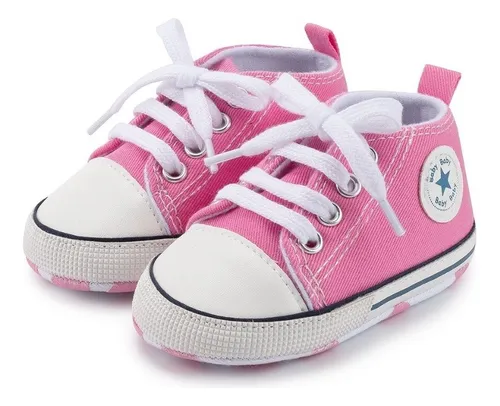 Zapato bebe piel nacar rosa. Mod. P976AG - chic&chic