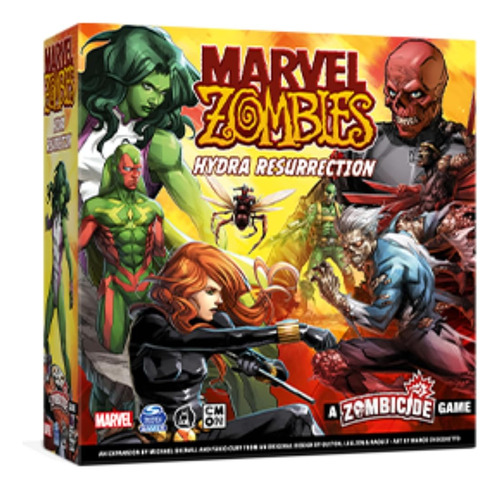 Marvel Zombies Hydra Resurrection Expansion - Juego De Mesa 