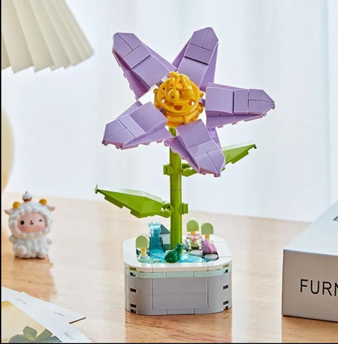 Bloques De Construcción Flor De Bonsái Flores De Plantas