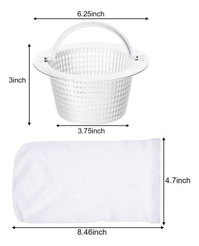 Paquete De 10 Calcetines Desnatadores De Piscina Para Limpia