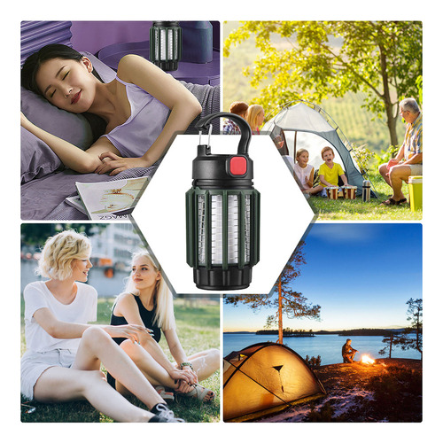 Perfecto Lámpara Led Antimoscas Tipo C Recargable De 800