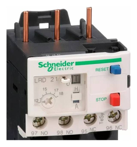 Relé Térmico Schneider D18/d38 12-18a Lrd21 Tesys