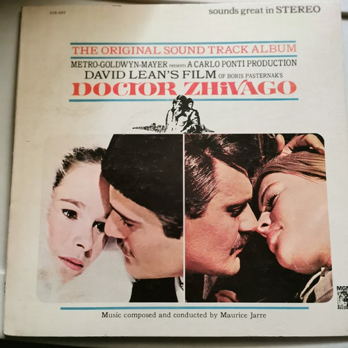 Disco Lp:doctor Zhivago- Doble Portada