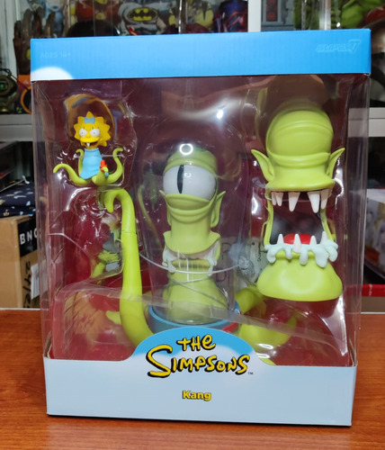 Figura Super7 Kang Y Kodos The Simpsons Ultimates Sin Abrir (Usado)