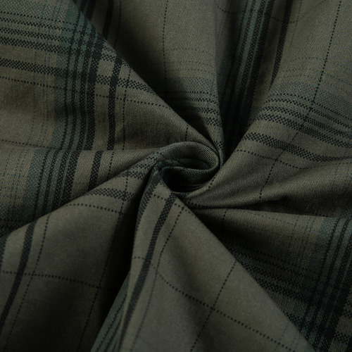 Sobrecamisa Casual Para Hombre, Camisas De Algodón A Cuadros