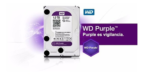 Imagen 4 de 7 de Disco Rigido Western Digital Purple 1tb Vigilancia Dvr Cctv