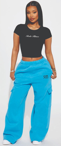 Crop Top Mujer Playera Ajustado Ombliguera