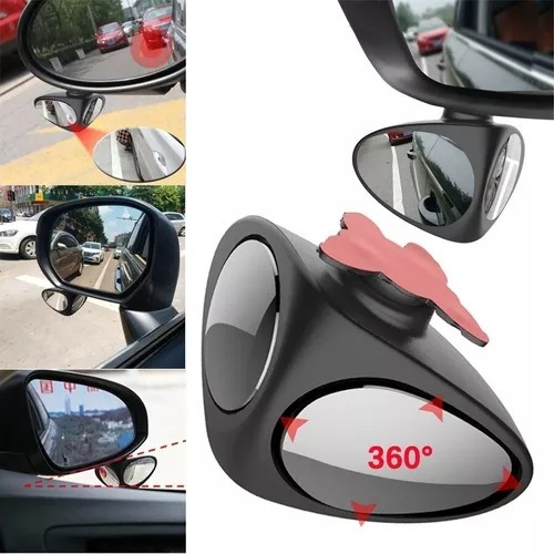 Espejo Lateral Retrovisor Punto Ciego 360 Ajustable Mariposa