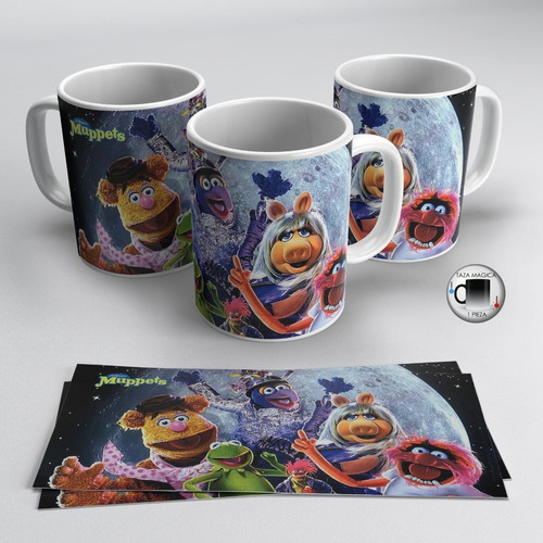 Taza Mágica 11 Oz / The Muppets , M01 (1 Pz)