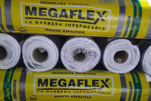 Membrana Megaflex N°400 Con Aluminio 35kg  