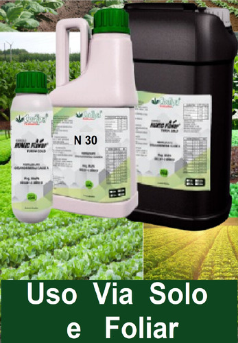 Adubo Liquido Foliar Solo 5 Lts/cada1 Ureia + Turfa = 10lts