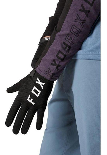 Guantes Bicicleta Ranger Gel Negro Fox