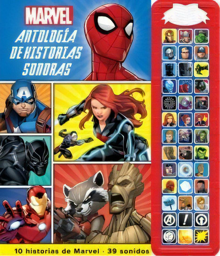 Marvel Antologia De Historias Sonoras. Tesoro De, De Marvel. Editorial Pi Kids, Tapa Dura En Español