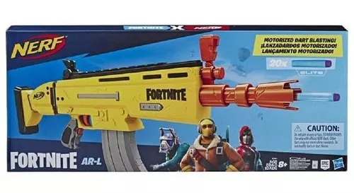 Fortnite AR-L Nerf Elite Dart Blaster Toy Gun