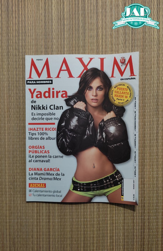 Revista Coleccionable Maxim Yadira De Nikki Clan Marzo 2007