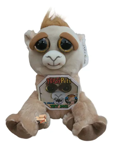 Bicho Pel cia Feisty Pets Monster Safari Raros Cole o Cor Feisty