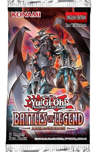 Yugioh 1 Sobre Battles Of Legend Armageddon En Español