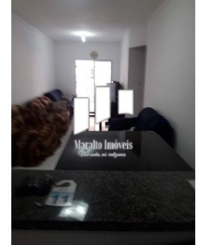 Apartamento 2 Dormitórios Com Sacada Gourmet Na Tupi Em Praia Grande Sp.
