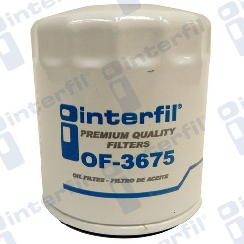 Filtro Aceite Interfil Allure 3.6 2005 2006