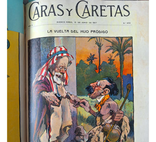 Caras Y Caretas 454  Elias Regules Con Su Familia 1907 