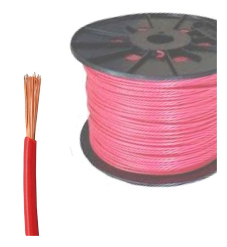 Cable Unipolar 6 Mm X 30 M Rojo Fonseca * E631 *