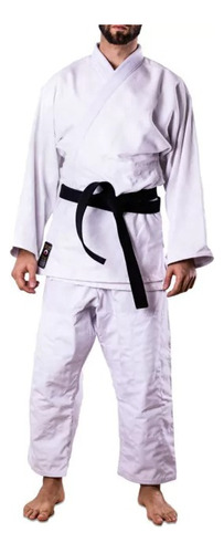 Uniforme Equipo Judo-gi Mediano Tramado Blanco Shiai