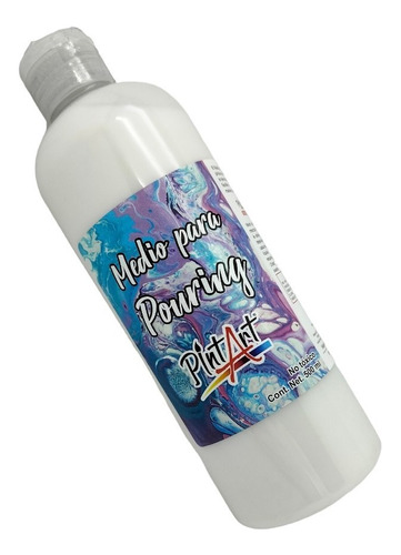 Pouring - Medio P/ Hacer Fluir La Pintura Acrilica - 500ml.