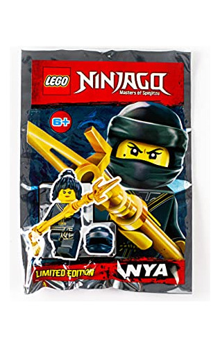 Minifigure Lego Ninjago Nya Gold Kai Staff Limited