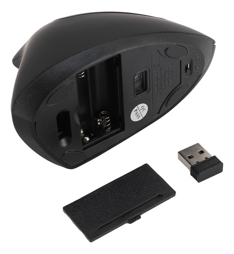 Ratón Vertical Inalámbrico 2.4g, Receptor Ergonómico Para Ma