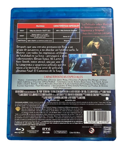 Destino Final - Final Destination (2000) - Blu-ray