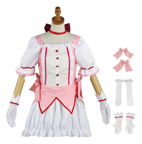 Anime Puella Magi Madoka Magica Kaname Madoka Cosplay