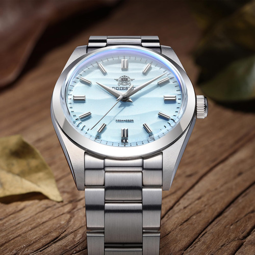 Addiesdive Reloj De Pulsera De Cuarzo Azul De 36 Mm Para Hom