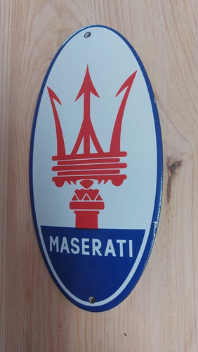 Catel Decorativo Enlozado Maserati Italia - A Pedido_exkarg