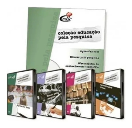 Coleção Educação Pela Pesquisa - 4 Dvd's