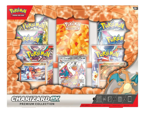 Cartas Pokémon Tcg: Colección Charizard Ex Premium