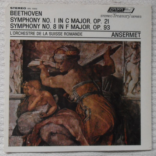Beethoven - Symphony No. 1, No. 8 ( L P Ed. Inglesa Stereo)