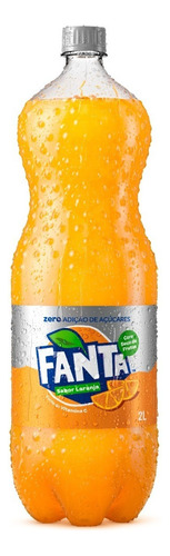 Refrigerante de Laranja Zero Fanta Pet 2 Litros