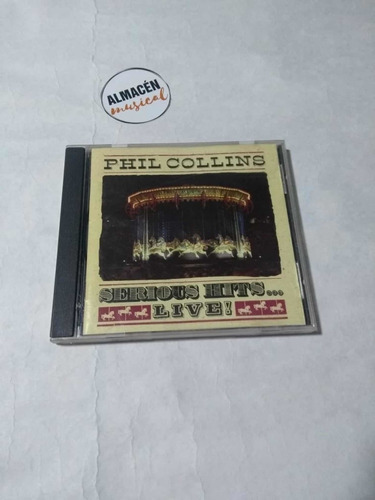 Phil Collins Serious Hits Live Cd Importado