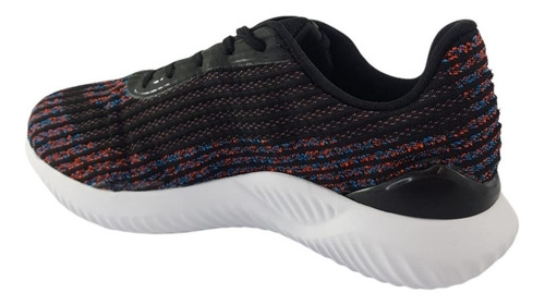 Imagem 3 de 5 de Tenis Feminino Esportivo Branco Amortecedor Gel Conforto
