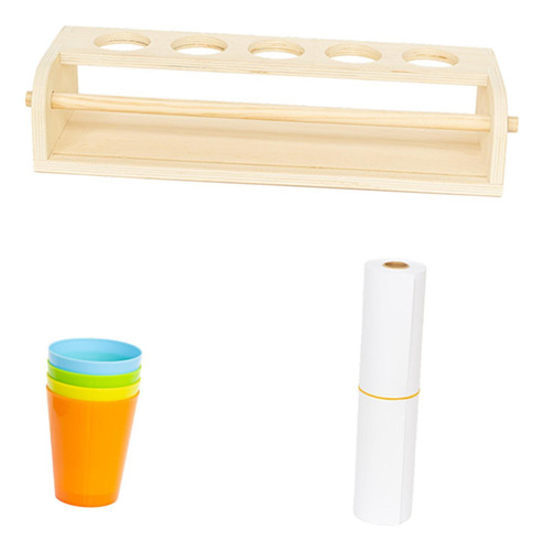 Pintura Para Niños Roll Rollos De Papel Cañas